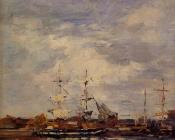 尤金布丹 - Deauville Harbor